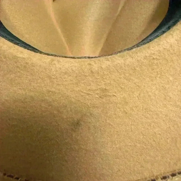 Tan Small-Brim Hat - Picture 5 of 5